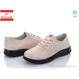 Фотография Туфли женские стильные Весна/осень T02-5 (8 пар р.37-42) "Saimaoji" недорого оптом от прямого поставщика