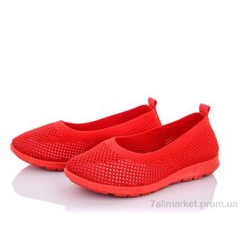 Балетки жіночі зручні Літо W28-4 (8 пар р.36-41) "Summer shoes" недорого оптом від прямого постачальника