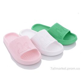 Шльопанці жіночі полегшені Літо A067 mix (24 пар р.36-41) "Summer shoes" недорого оптом від прямого постачальника