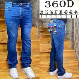 Фотография Джинсы мужские 360D blue р.34-44 "God Baron" недорого оптом от прямого поставщика