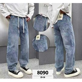 Фотография Джинсы мужские 8090 l.blue р.29-36 "God Baron" недорого оптом от прямого поставщика