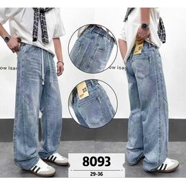 Фотография Джинсы мужские 8093 l.blue р.29-36 "God Baron" недорого оптом от прямого поставщика