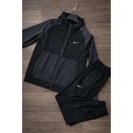 Фотография Костюм спортивный мужской J125 black р.M-3XL "Jiher" недорого оптом от прямого поставщика