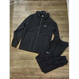 Фотография Костюм спортивный мужской J128 black р.M-3XL "Jiher" недорого оптом от прямого поставщика