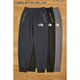 Фотография Штаны спортивные мужские 872 black р.M-3XL "Jiher" недорого оптом от прямого поставщика