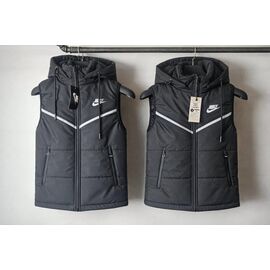 Фотография Жилетка подростковая J137 black р.12-17 "Jiher" недорого оптом от прямого поставщика