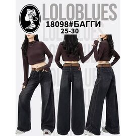 Фотография Джинсы женские 18098 navy р.25-30 "Lolo Blues" недорого оптом от прямого поставщика
