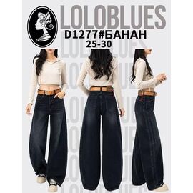Фотография Джинсы женские D1277 navy р.25-30 "Lolo Blues" недорого оптом от прямого поставщика