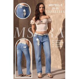 Джинси жіночі MD7551-5 l.blue р.29-34 "Miss Kurry" недорого оптом від прямого постачальника