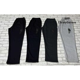 Фотография Штаны спортивные мужские S2485 l.grey р.50-58 "Shon" недорого оптом от прямого поставщика