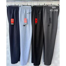 Фотография Штаны спортивные мужские S2495 l.grey р.48-58 "Shon" недорого оптом от прямого поставщика