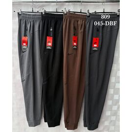 Фотография Штаны спортивные мужские S2524 d.grey р.48-58 "Shon" недорого оптом от прямого поставщика