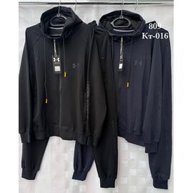 Фотография Костюм спортивный мужской S2525 black р.48-58 "Shon" недорого оптом от прямого поставщика