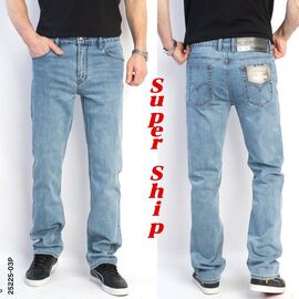 Джинси чоловічі 25225-03P l.blue р.30-40 "Vitions" недорого оптом від прямого постачальника