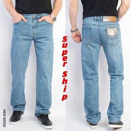 Джинси чоловічі 25220-03H l.blue р.32-40 "Vitions" недорого оптом від прямого постачальника