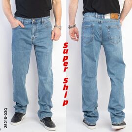 Джинси чоловічі 25216-03Q l.blue р.32-42 "Vitions" недорого оптом від прямого постачальника
