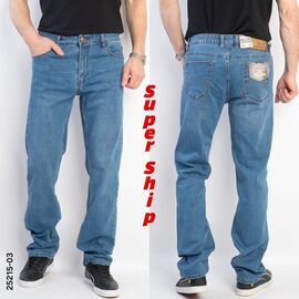 Джинси чоловічі 25215-03 l.blue р.31-40 "Vitions" недорого оптом від прямого постачальника