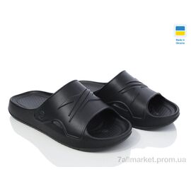Фотография Шлепки мужские пляжные Лето 140 чорний (8 пар р.41-46) "Golden Lion" недорого оптом от прямого поставщика