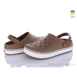 Фотография Кроксы мужские легкие Лето 523 пісочний (6 пар р.41-46) "Golden Lion" недорого оптом от прямого поставщика