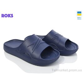 Фотография Шлепки мужские пляжные Лето Dago 140 синій (8 пар р.41-46) "Roks" недорого оптом от прямого поставщика