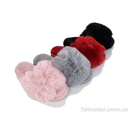 Фотография Тапки женские для дома Весна/осень B1 mix (12 пар р.36-41) "Deshman" недорого оптом от прямого поставщика