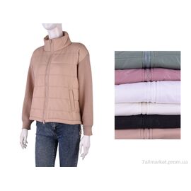 Куртка жіноча Весна/осінь 4308 mix (10 шт. р.сіткаXL-3XL) "Pryama Vigoda" недорого оптом від прямого постачальника