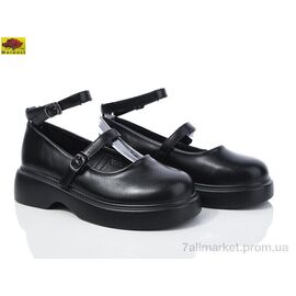 Туфлі дитячі зручні Весна/осінь WX340-2 (8 пар р.33-38) "Mei De Li" недорого оптом від прямого постачальника