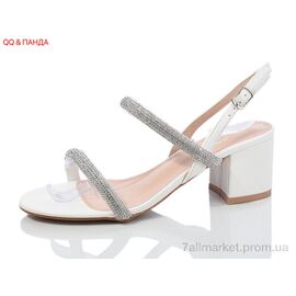 Фотография Босоножки женские летние Лето QQ64-2 (8 пар р.36-41) "QQ&Панда" недорого оптом от прямого поставщика