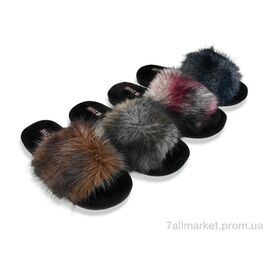 Фотография Тапки женские для дома Весна/осень 513 mix (12 пар р.36-41) "Deshman" недорого оптом от прямого поставщика