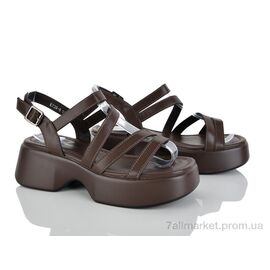 Фотография Босоножки женские летние Лето E739-5 (8 пар р.36-41) "Loretta" недорого оптом от прямого поставщика