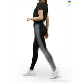 Лосінси жіночі Весна/осінь 50253 чорний (4 шт. р.сітка2XL-5XL) "Margo" недорого оптом від прямого постачальника