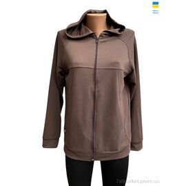 Батник жіночий Весна/осінь 111 шоколад (4 шт. р.сіткаS-XL) "Margo" недорого оптом від прямого постачальника