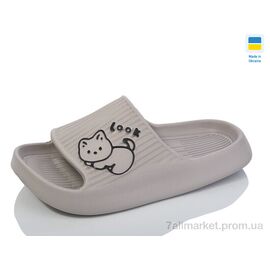 Фотография Шлепки женские облегченные Лето N104 беж (8 пар р.36-41) "Lot Shoes" недорого оптом от прямого поставщика