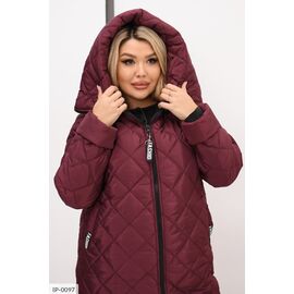 Тепла куртка для холодної зими з капюшоном, утеплена якісним синтепоном та підкладкою паяння р.48-50;52-54;56-58;60-62 "BELUZA" купити недорого від прямого постачальника