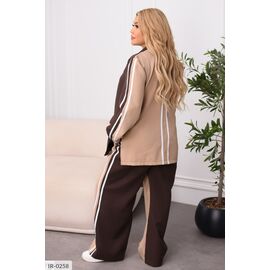 Стильний брючний костюм із костюмної тканини р.48-50;52-54;56-58;60-62 "BELUZA" купити недорого від прямого постачальника