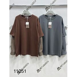 Светр жіночий 11051 brown р.one size "Met&March" недорого оптом від прямого постачальника
