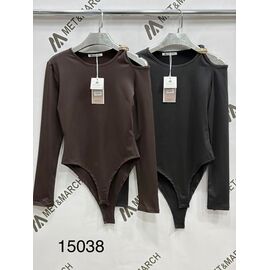 Боді 15038 brown р.one size "Met&March" недорого оптом від прямого постачальника