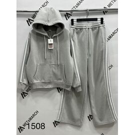 Костюм спортивний жіночий теплий 1508 l.grey р.S-L "Met&March" недорого оптом від прямого постачальника