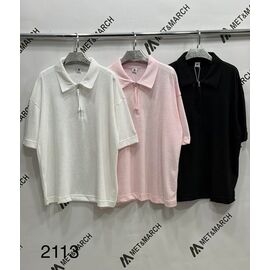 футболка жіноча 2113 white р.one size "Met&March" недорого оптом від прямого постачальника