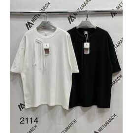 футболка жіноча 2114 black р.one size "Met&March" недорого оптом від прямого постачальника