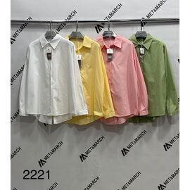 Сорочка жіноча 2221 white р.one size "Met&March" недорого оптом від прямого постачальника