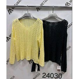 Светр жіночий 24030 black р.one size "Met&March" недорого оптом від прямого постачальника