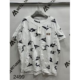 футболка жіноча 2499-1 white р.one size "Met&March" недорого оптом від прямого постачальника