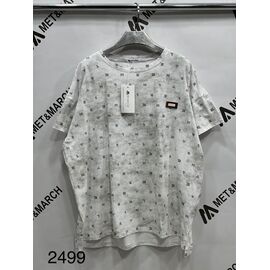 футболка жіноча 2499-8 grey р.one size "Met&March" недорого оптом від прямого постачальника