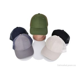 Фотография Кепка для мужчин Лето 3-01 mix (5 шт. р.сетка 56-58) "TUZZI" недорого оптом от прямого поставщика