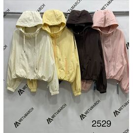 Кофта спортивна жіноча 2529 yellow р.one size "Met&March" недорого оптом від прямого постачальника