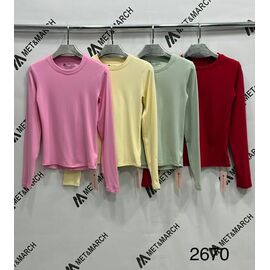 Светр жіночий 2670 red р.S-XL "Met&March" недорого оптом від прямого постачальника