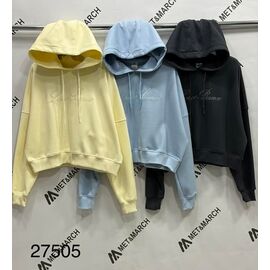 Батник жіночий 27505 l.yellow р.S-L "Met&March" недорого оптом від прямого постачальника