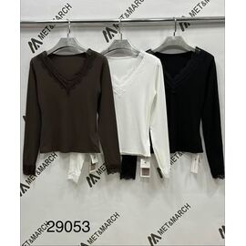 Светр жіночий 29053 white р.S-M "Met&March" недорого оптом від прямого постачальника