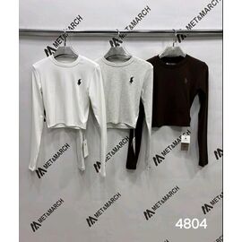 Топ жіночий 4804 white р.XS-L "Met&March" недорого оптом від прямого постачальника